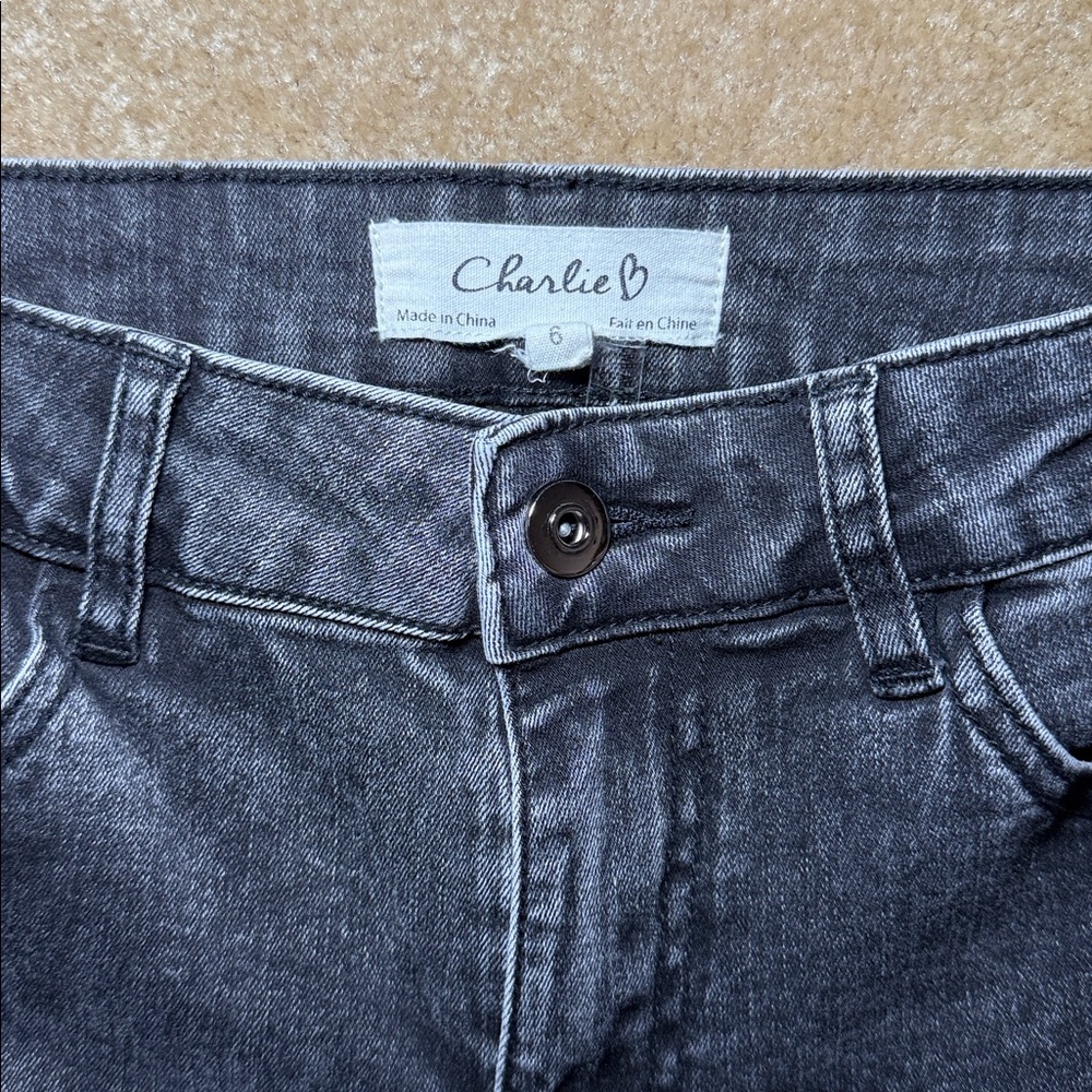 Charlie B skinny jeans with embellishment - Picture 4 of 9